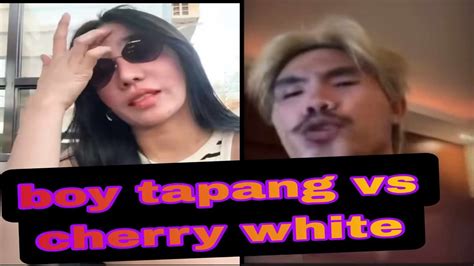 scandal ni cherry white|Boy Tapang, nagsalita tungkol sa paghihiwalay nila ni .
